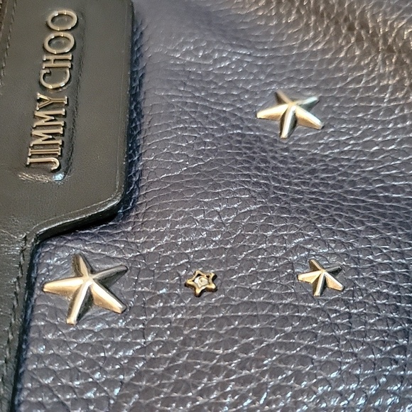 Jimmy Choo star stud Derek mini clutch & wristlet - Picture 10 of 10